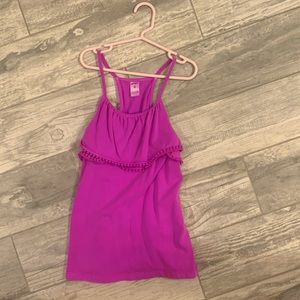 Purple tank top from Carter’s
